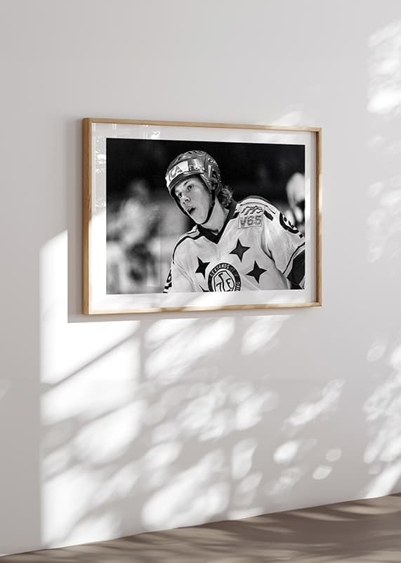 Poster Jonas Bergqvist 1981 Leksands IF crossfade