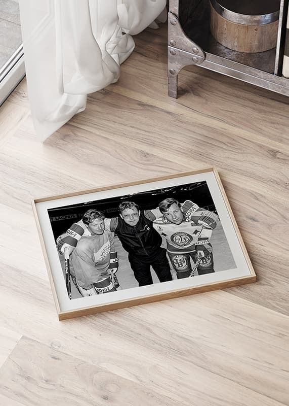 Poster Dan Christer Ivan 1987 Leksands IF crossfade