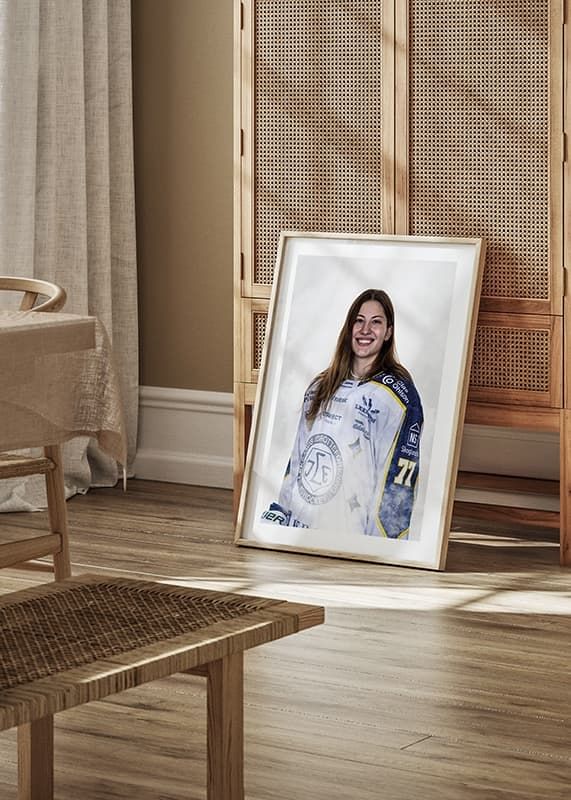 Poster Tereza Radova #77 Leksands IF 2024/2024 crossfade