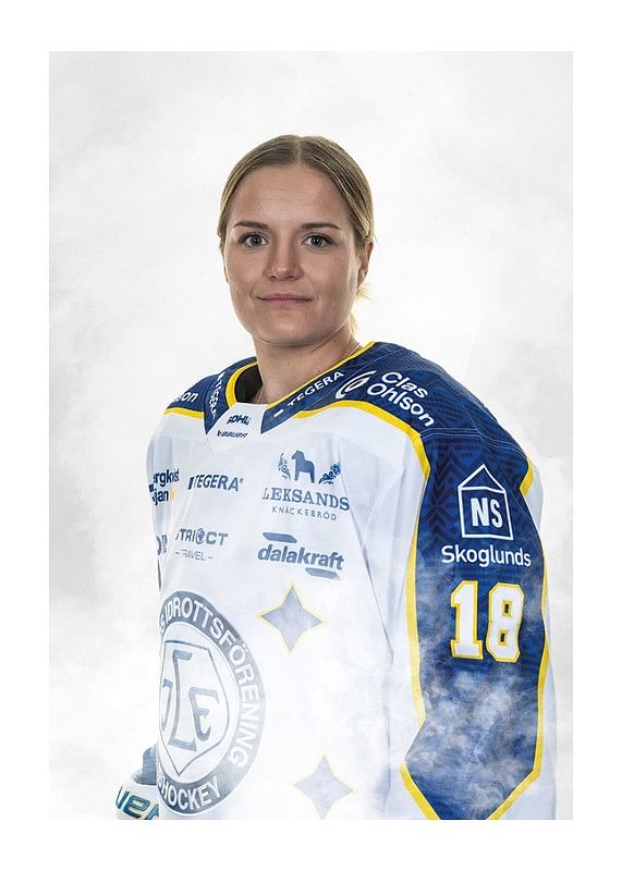 Poster Saga Tynell Nissas #18 Leksands IF 2024/2024