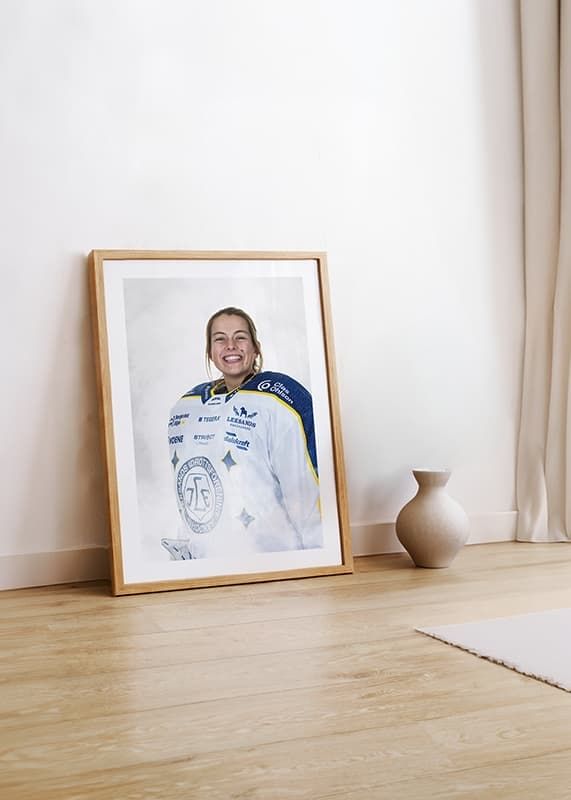 Poster Emma Polusny #35 Leksands IF 2024/2024 crossfade