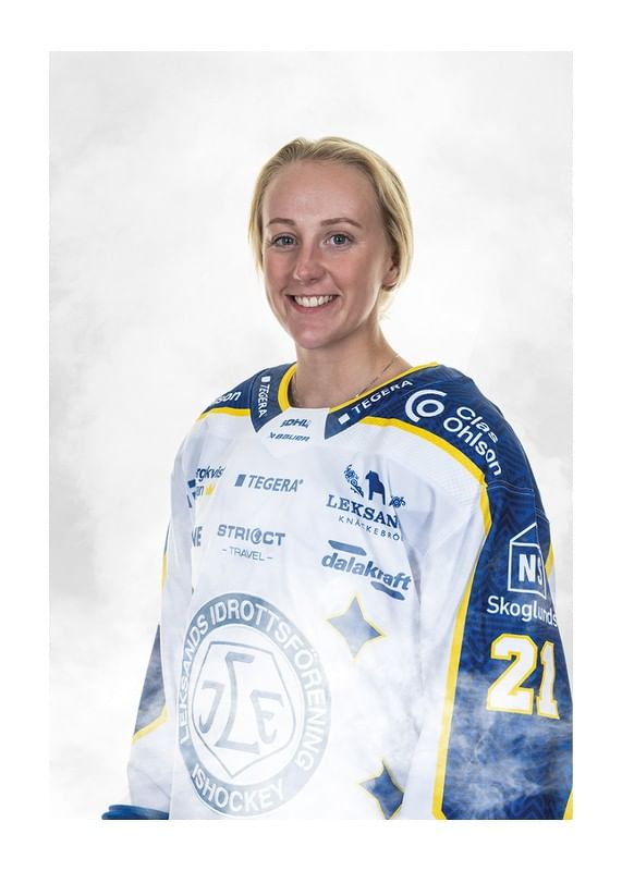 Poster Emilie Kruse Johanson #21 Leksands IF 2024/2024