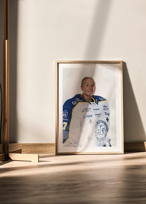 Poster Ellen Jonsson #87 Leksands IF 2024/2024 crossfade