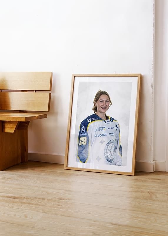 Poster Courtney Vorster #29 Leksands IF 2024/2024 crossfade