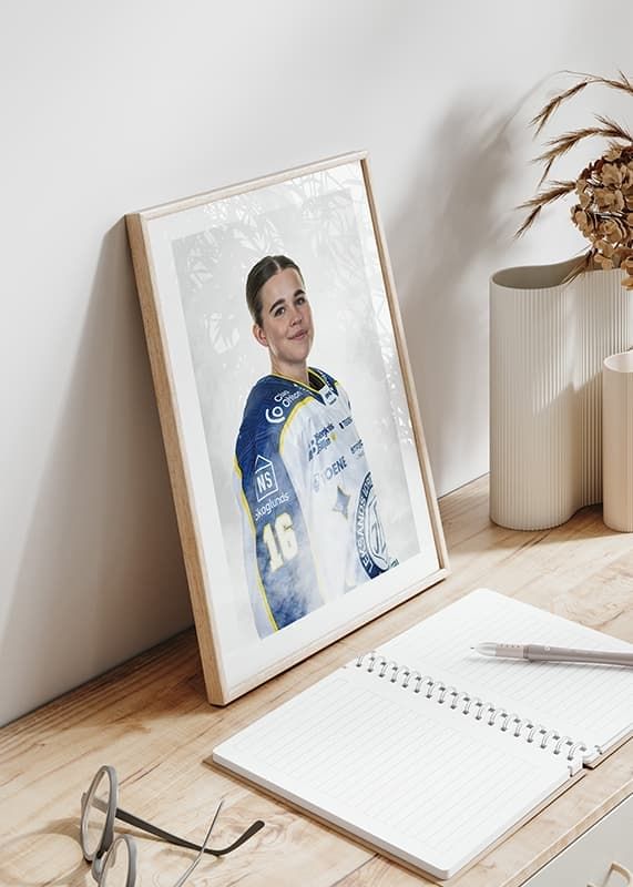 Poster Matilda Af Bjur #16 Leksands IF 2024/2024 crossfade