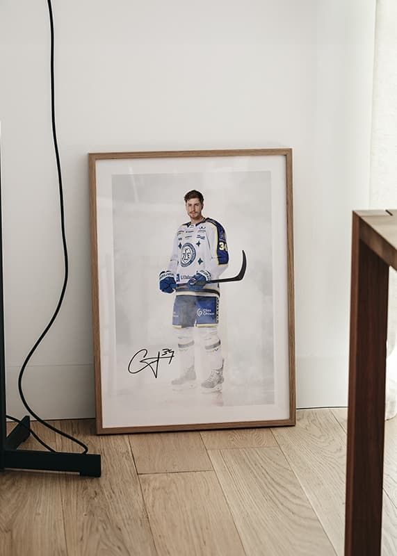 Poster Peter Cehlarik #34 Leksands IF 2024/2024 crossfade
