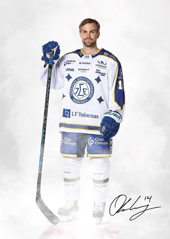 Oskar Lang #14 Leksands IF 2024/2024-12