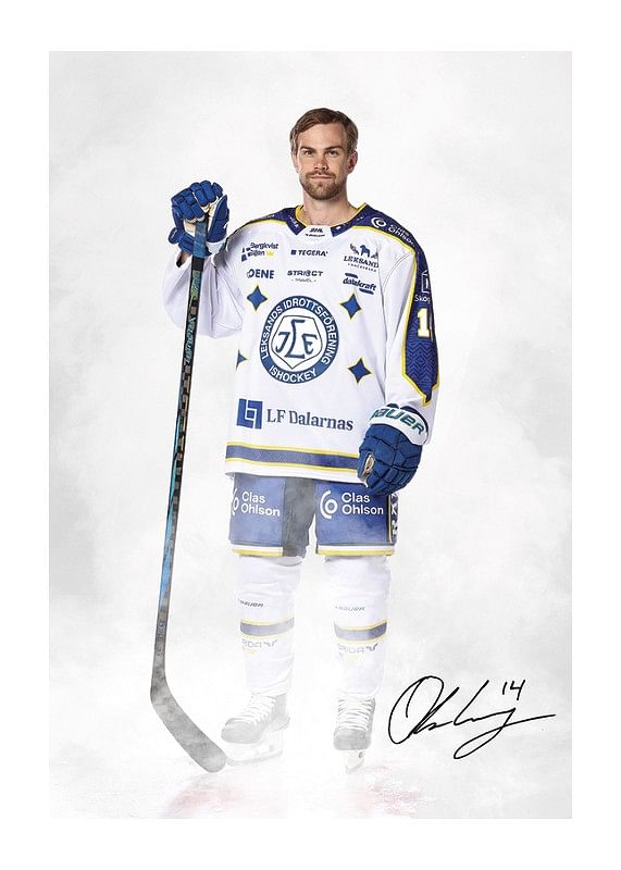 Oskar Lang #14 Leksands IF 2024/2024-12