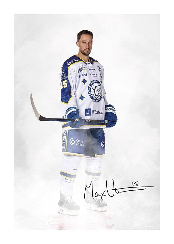 Poster Max Veronneau #15 Leksands IF 2024/2024