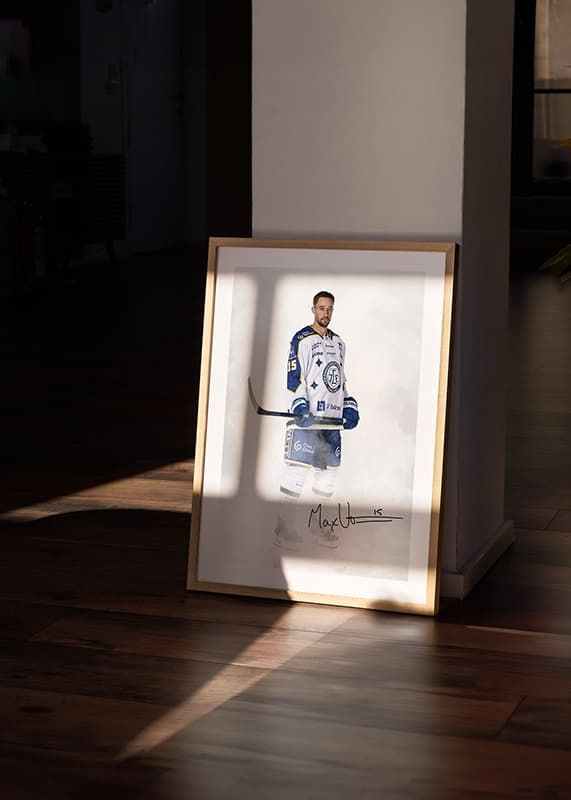 Poster Max Veronneau #15 Leksands IF 2024/2024 crossfade