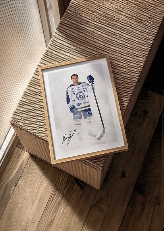 Poster Marcus Karlberg #7 Leksands IF 2024/2024 crossfade