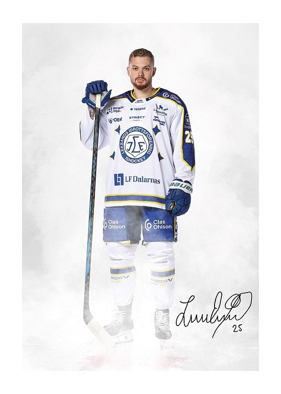 Poster Lucas Elvenes #25 Leksands IF 2024/2024