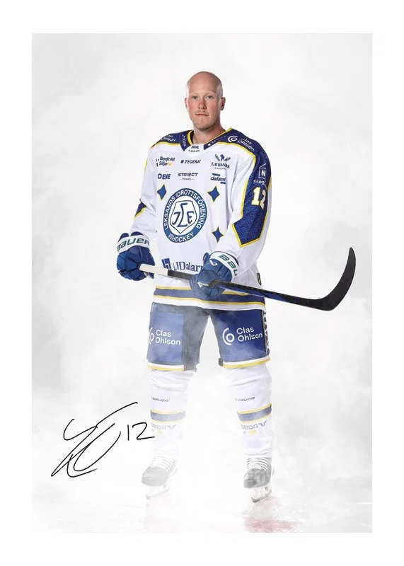 Poster Kalle Östman #12 Leksands IF 2024/2024