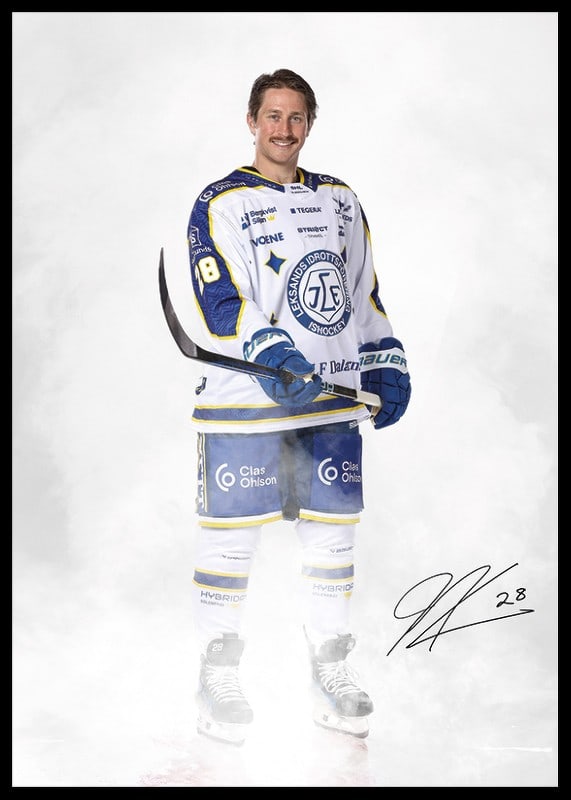 Justin Kloos #28 Leksands IF 2024/2024-12