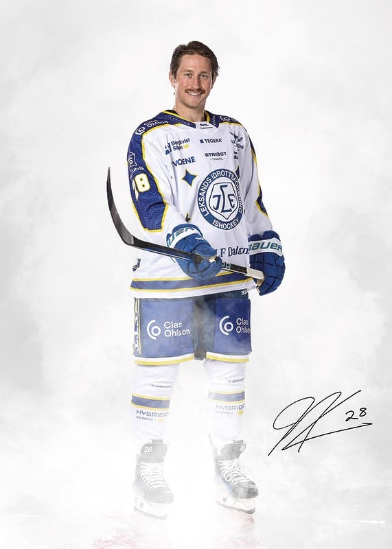 Justin Kloos #28 Leksands IF 2024/2024-12