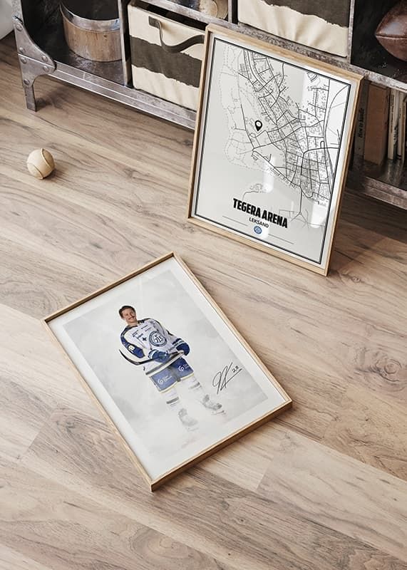 Poster Justin Kloos #28 Leksands IF 2024/2024 crossfade