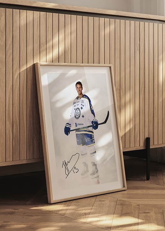 Poster Jon Knuts #13 Leksands IF 2024/2024 crossfade