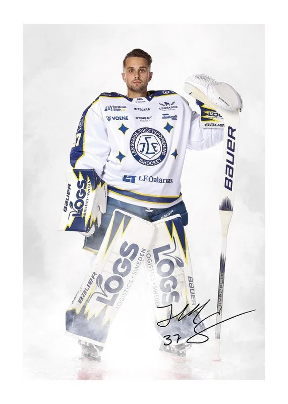 Poster Jakob Hellsten #37 Leksands IF 2024/2024