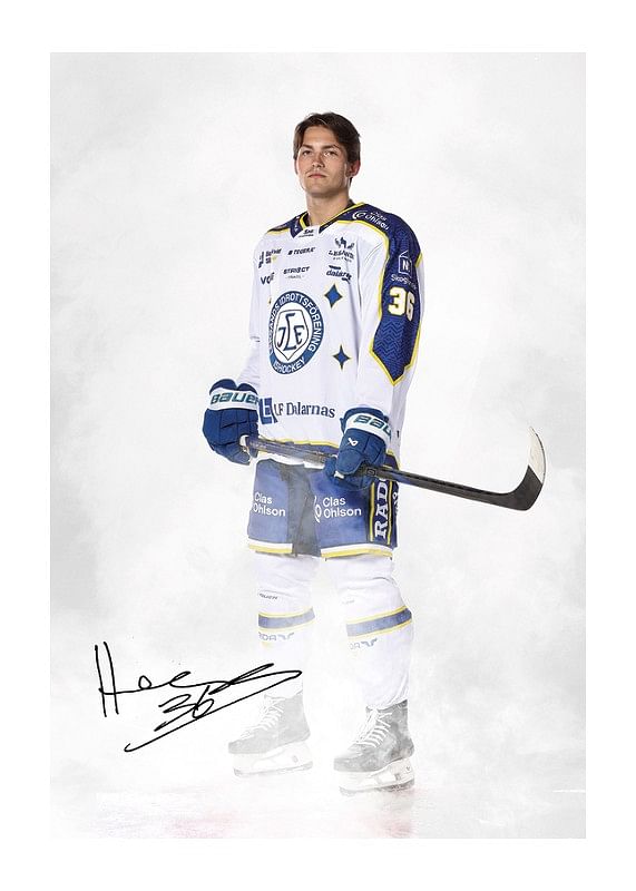 Poster Hannes Hellberg #36 Leksands IF 2024/2024