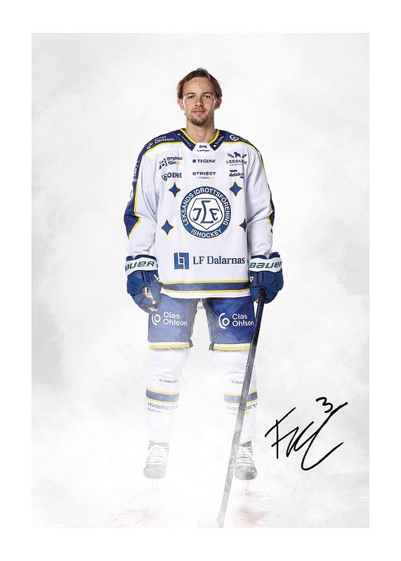Poster Fred Nilsson #3 Leksands IF 2024/2024