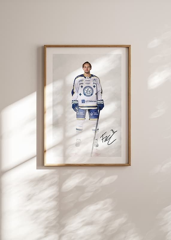 Poster Fred Nilsson #3 Leksands IF 2024/2024 crossfade