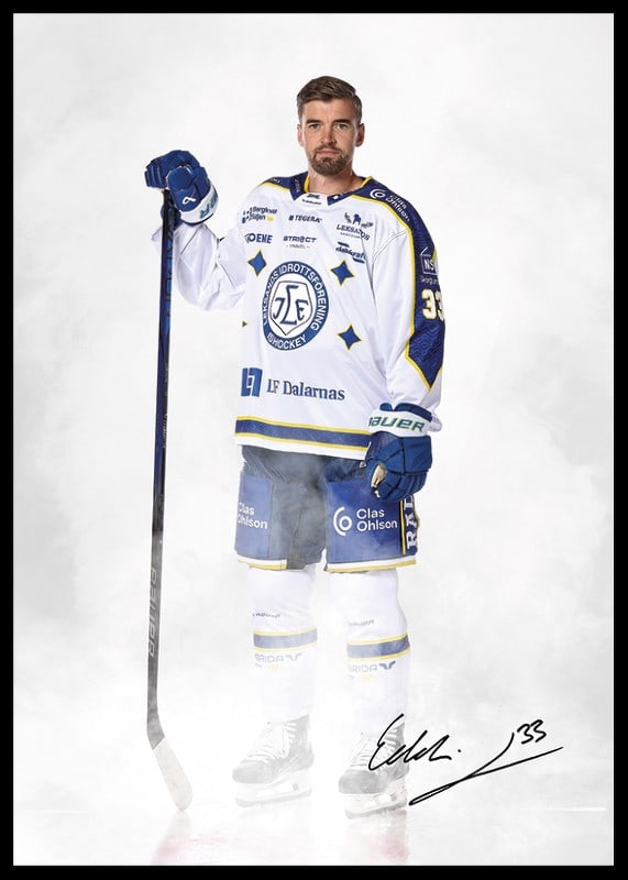 Eddie Larsson #33 Leksands IF 2024/2024-12