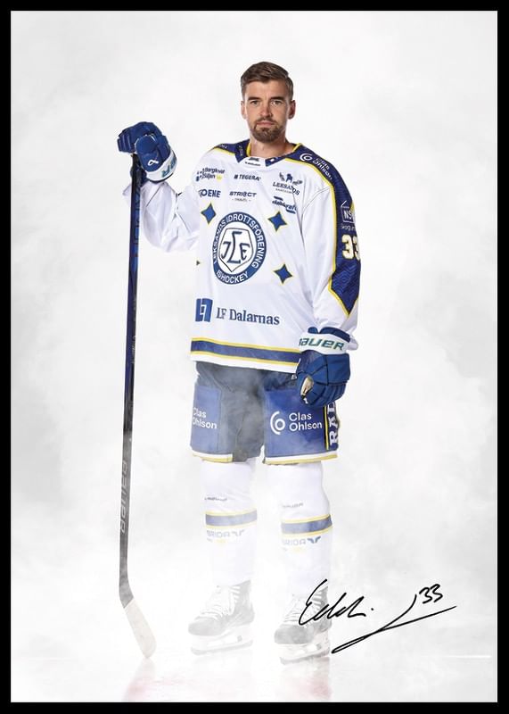 Eddie Larsson #33 Leksands IF 2024/2024-12