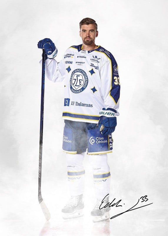 Eddie Larsson #33 Leksands IF 2024/2024-12