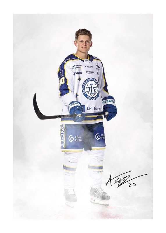 Poster Axel Rindell #20 Leksands IF 2024/2024