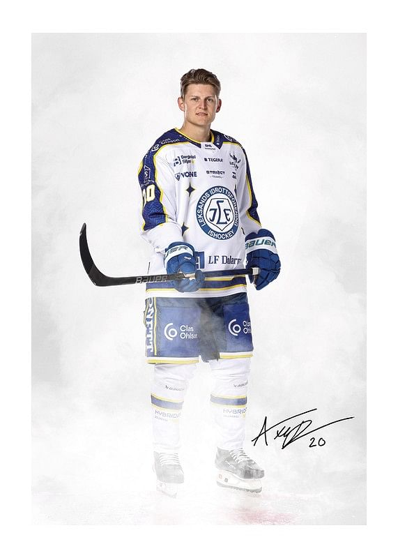 Poster Axel Rindell #20 Leksands IF 2024/2024