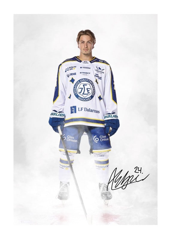Poster Arvid Eljas #24 Leksands IF 2024/2024