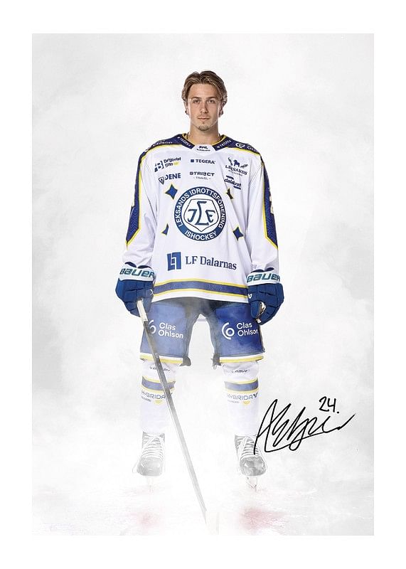 Poster Arvid Eljas #24 Leksands IF 2024/2024