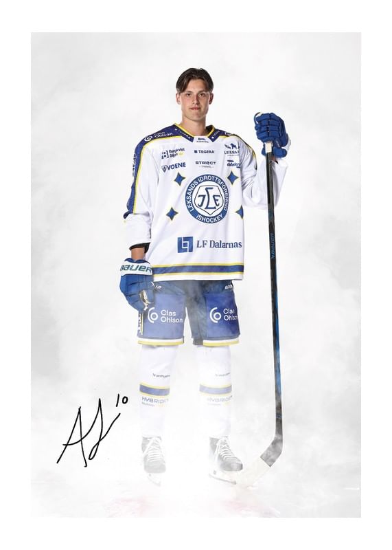 Poster Anton Johansson #10 Leksands IF 2024/2024