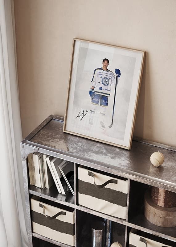 Poster Anton Johansson #10 Leksands IF 2024/2024 crossfade