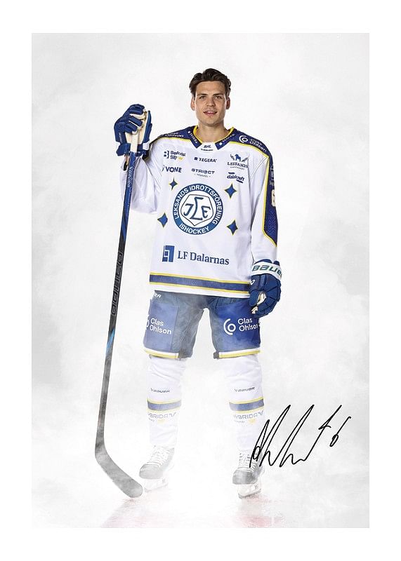 Poster Alexander Lundqvist #6 Leksands IF 2024/2024