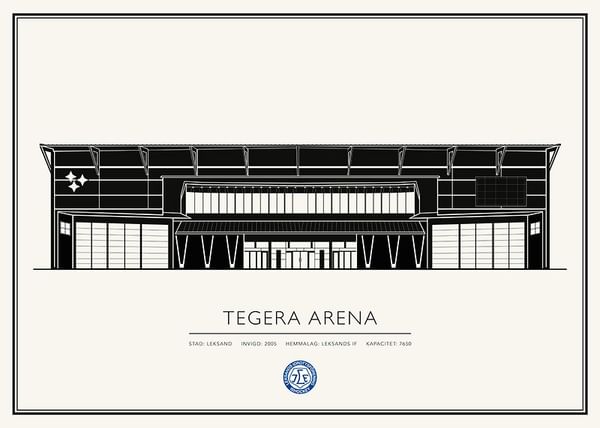 Poster Tegera Arena Skiss 02 Leksands IF