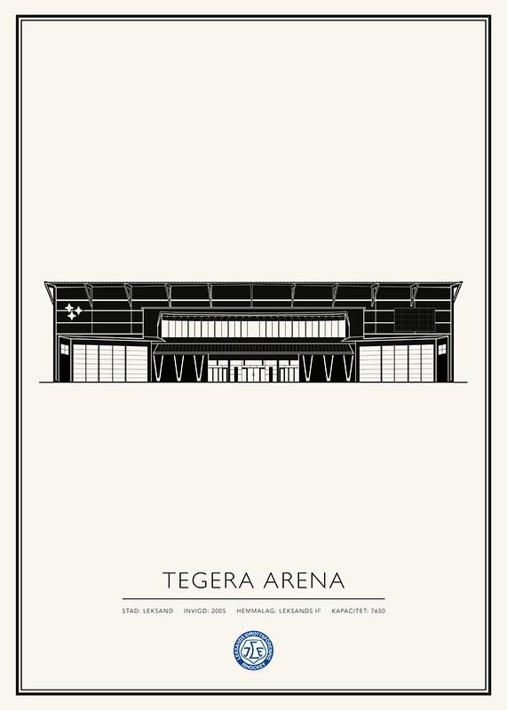 Poster Tegera Arena Skiss 01 Leksands IF