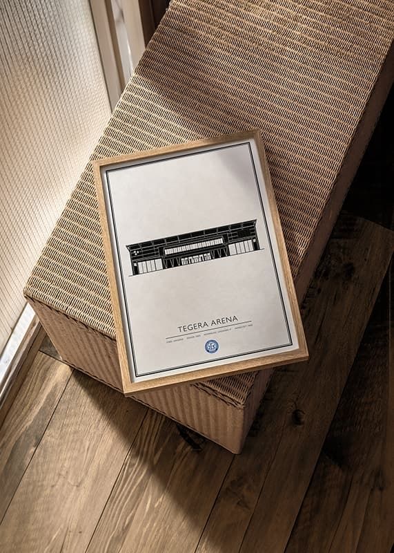 Poster Tegera Arena Skiss 01 Leksands IF crossfade