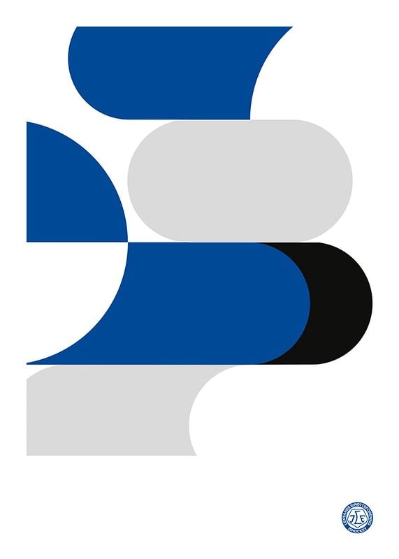 Poster Abstrakt 04 Leksands IF