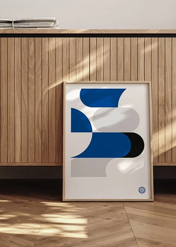 Poster Abstrakt 04 Leksands IF crossfade