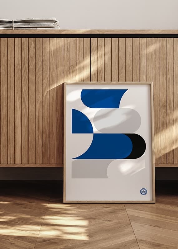 Poster Abstrakt 04 Leksands IF crossfade