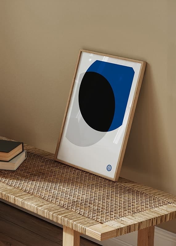 Poster Abstrakt 03 Leksands IF crossfade