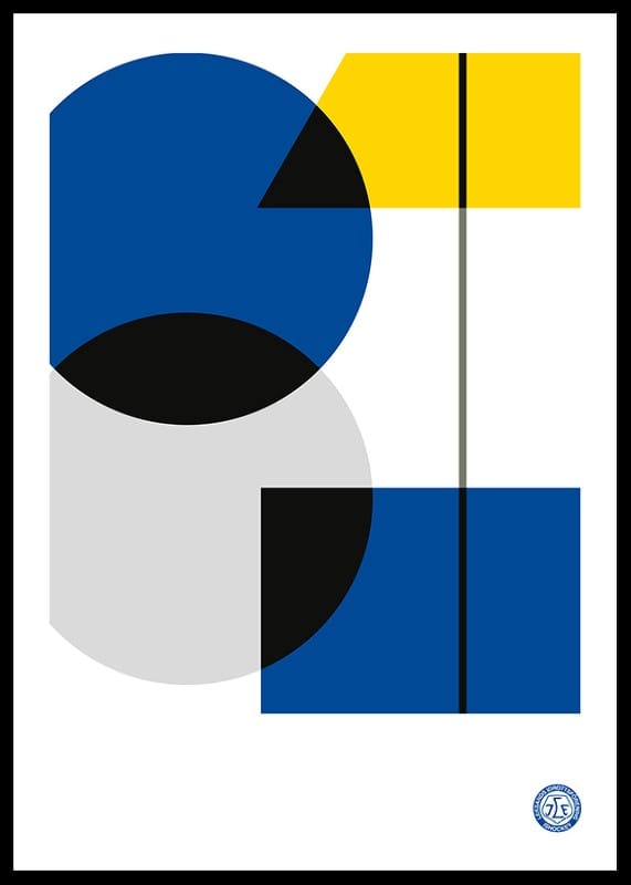 Poster Abstrakt 02 Leksands IF