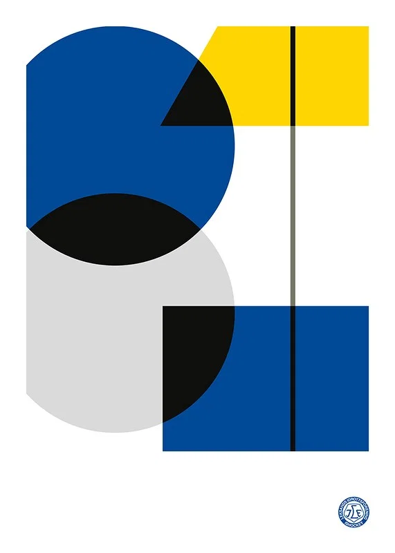 Poster Abstrakt 02 Leksands IF