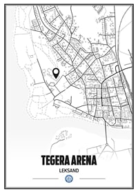 Tegera Arena Karta Leksands IF-1
