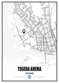 Tegera Arena Karta Leksands IF-1