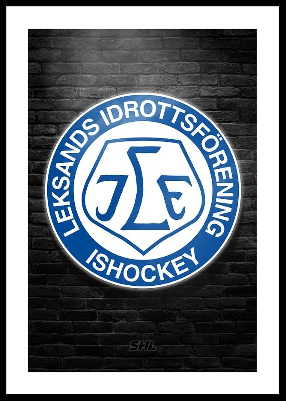 Brick Wall Logo Leksands IF-12