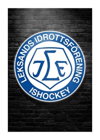 Brick Wall Logo Leksands IF-1