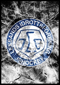 Frozen In Ice Logo Leksands IF-2