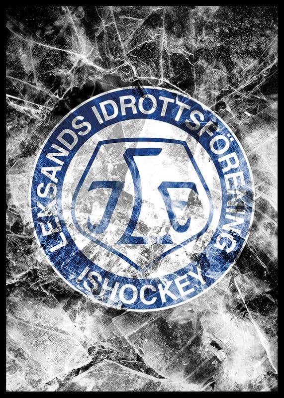 Frozen In Ice Logo Leksands IF-12